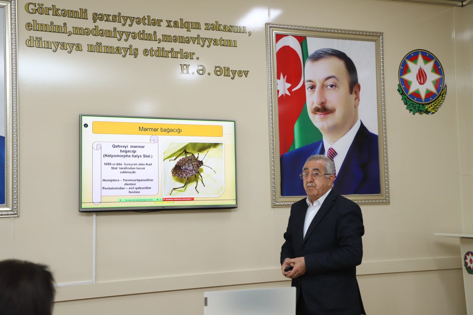 QƏHVƏYİ MƏRMƏR BAĞACIĞI ÜZRƏ TƏLİM KEÇİRİLİB