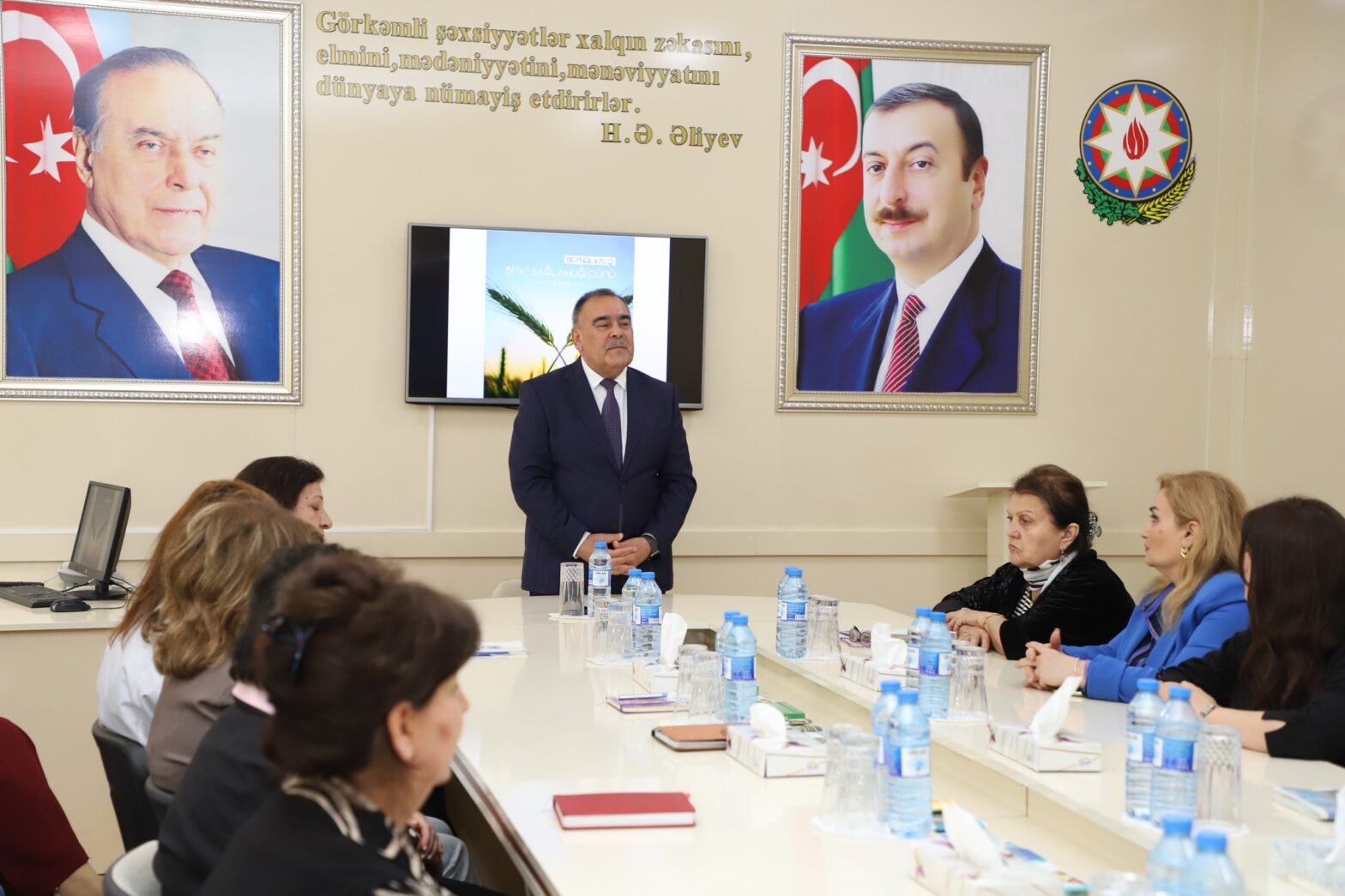 12 MAY – BEYNƏLXALQ BİTKİ SAĞLAMLIĞI GÜNÜ MÜNASİBƏTİLƏ TƏDBİR KEÇİRİLİB